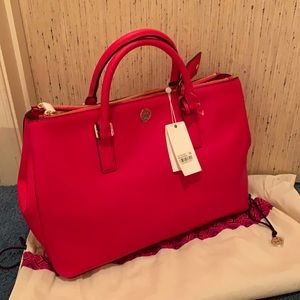 Tory Burch Robinson Double Zip Tote
